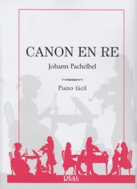 Canon en Re. Piano fácil