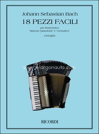 18 Pezzi Facili, per fisarmonica, sistema pianoforte e cromatico