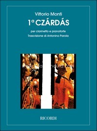 Czárdás 1: Trascrizione per clarinetto e pianoforte, Clarinet and Piano. 9790041238265