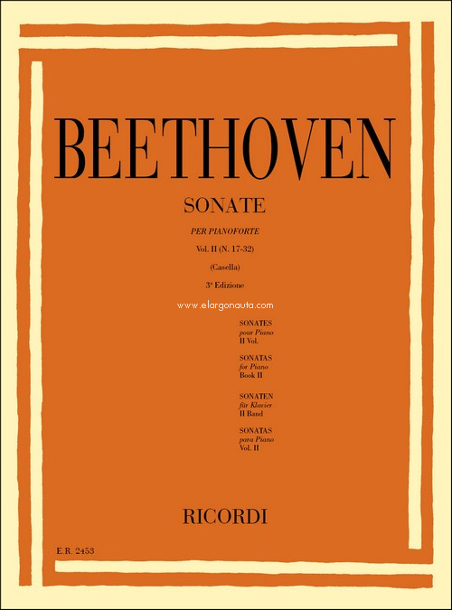 32 Sonate Per Pianoforte: Senza Note