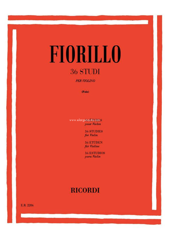 36 Studi: Per Violino