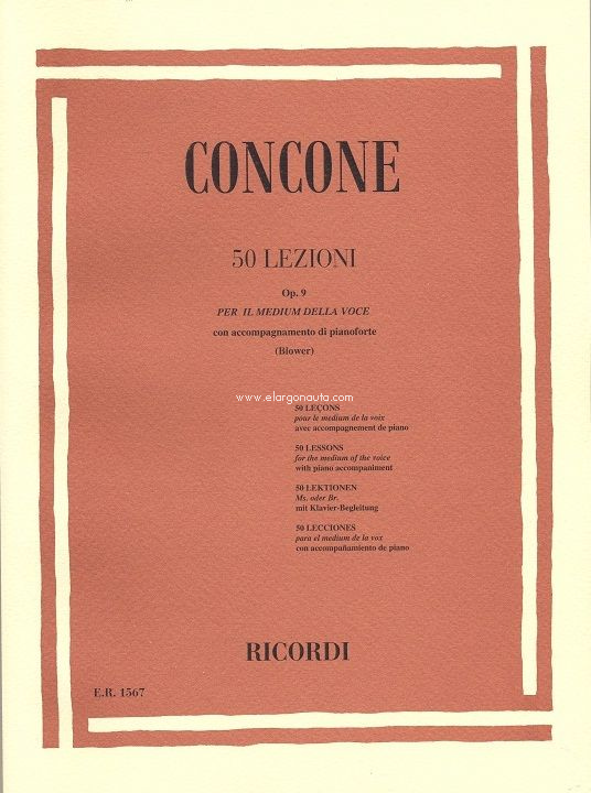 50 Lezioni per il Medium della Voce Opus 9