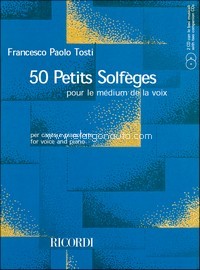 50 petits solfèges pour le medium de la voix