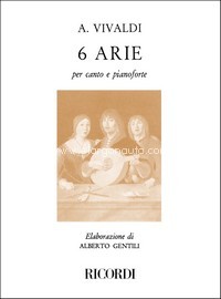 6 Arie, Soprano Voice and Piano