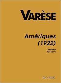 Ameriques (1922), Orchestra. 9790041381701