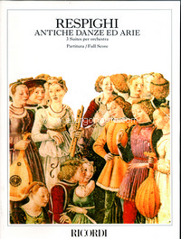 Antiche danze ed arie per orchestra, Full Score