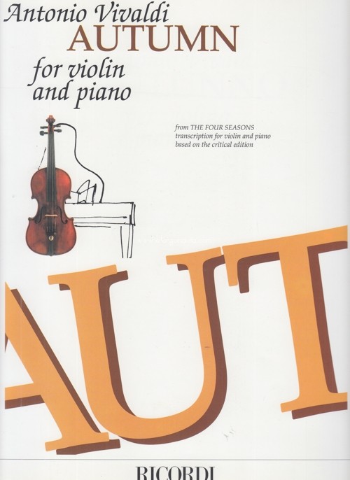 Autumn (From 'The Four Seasons'): Violin and Piano