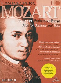 Cantolopera: Arie Per Baritono-Basso, Vocal and Piano