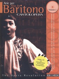 Cantolopera: Arie Per Baritono Vol. 2, Vocal and Piano. 9790041388250