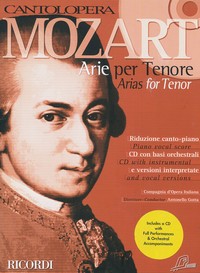 Cantolopera - Mozart Arias For Tenor, Vocal and Piano. 9790041395968