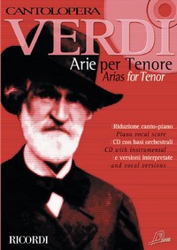 Cantolopera - Arie Per Tenore: Piano Vocal Score and CD with instrumental and vocal versions, Tenor Voice and Piano. 9790041387260