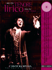 Cantolopera: Arie Per Tenore Lirico Vol. 1, Vocal and Piano