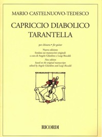 Capriccio diabolico. Tarantella, per chitarra. 9790041396200