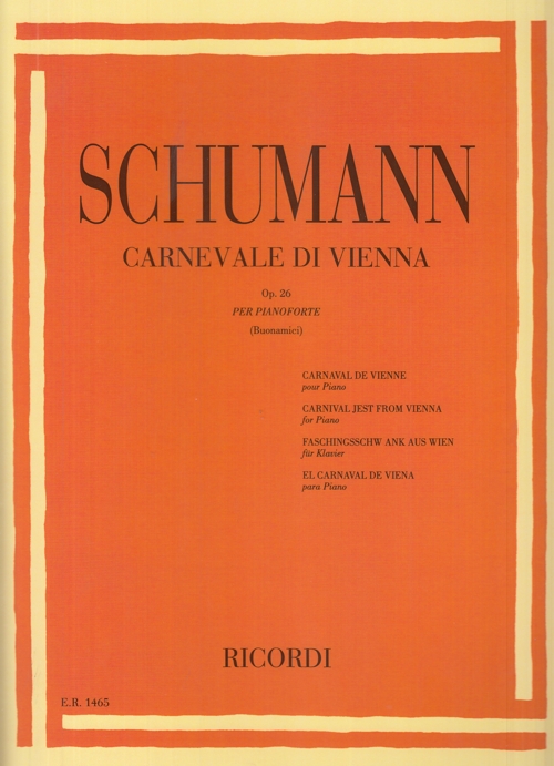 Il Carnevale di Vienna Op. 26: Per Pianoforte