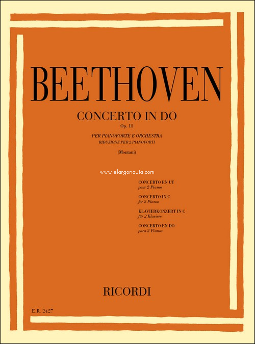 5 Concerti Per Pianoforte: N.1 In Do Op. 15, 2 Pianos