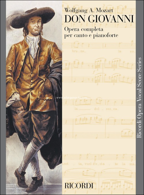 Don Giovanni Vocal Score, Vocal and Piano