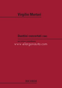 Duettini Concertanti, Violino E Contrabbasso. 9790041310244