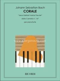 Corale "Jesus bleibet meine Freude", della Cantata n. 147, per pianoforte. 9790041331317