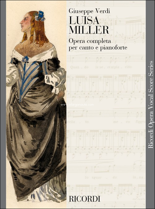 Luisa Miller, Vocal and Piano Reduction. 9790040423105