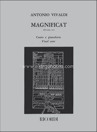 Magnificat RV 610a-611: Vocal Score, SATB/SATB, Solo S, Solo S, Solo A, Solo T, Piano. 9790041315133