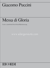 Messa di Gloria, canto e piano
