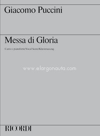 Messa di Gloria, canto e piano