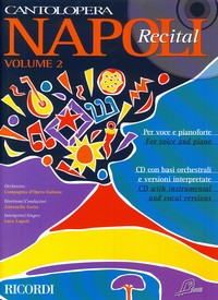 Cantolopera: Napoli Recital Vol. 2, Vocal and Piano. 9790041394022