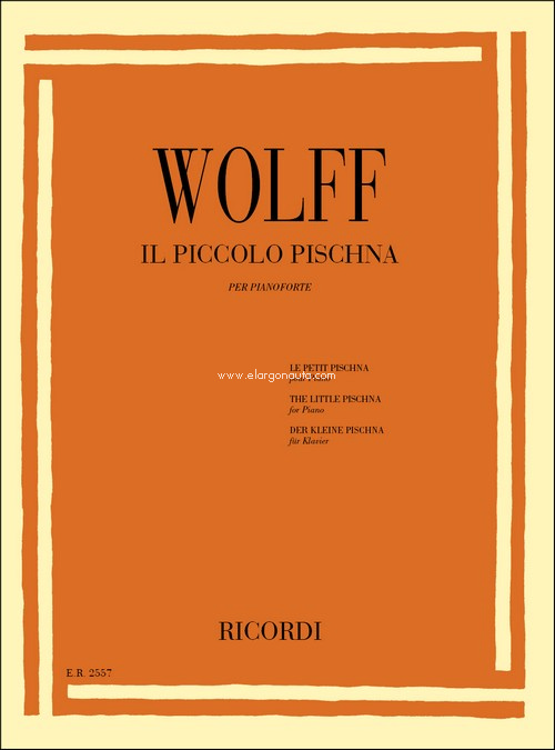Il piccolo Pischna, Piano. 9790041825571 Il piccolo Pischna, Piano. 9790041825571