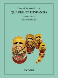 Quaderno D'Infanzia: 6 Pezzi Facili Per Pianoforte