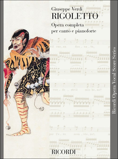 Rigoletto, opera completa per canto e pianoforte