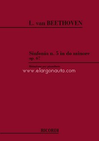 Sinfonia N. 5 In Do Minore, Op. 67, Piano. 9790041301815