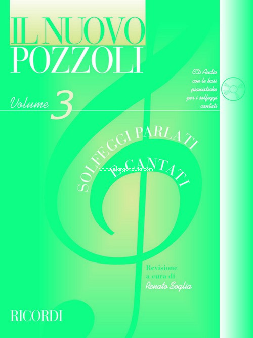 Il Nuovo Pozzoli: Solfeggi Parlati e Cantati, vol. 3. 9790041829531