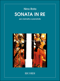 Sonata in re, Clarinet and Piano