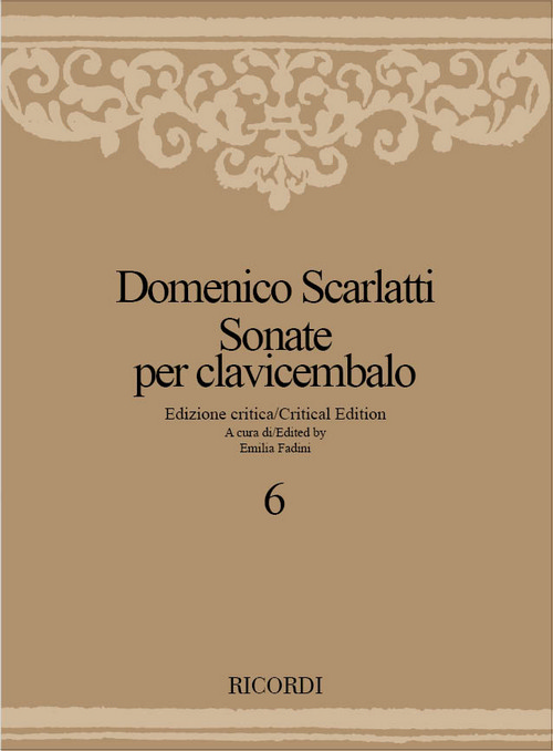 Sonate Per Clavicembalo - Volume 6: Ed. Critica E. Fadini