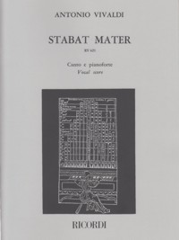 Stabat Mater, RV 621, canto e pianoforte. 9790041315652