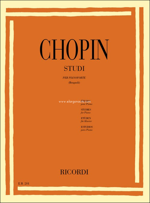 Studi: 12 Studi Op. 10 E 12 Studi Op. 25 - Edizione didattico-critico-comparativa, Piano