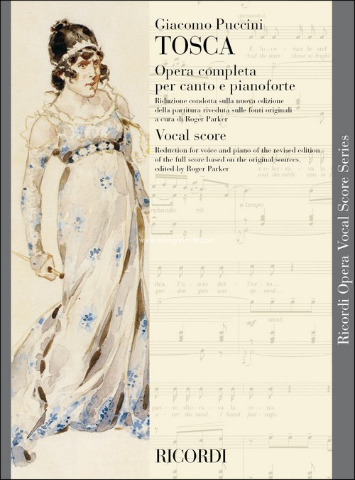 Tosca, opera completa per canto e pianoforte