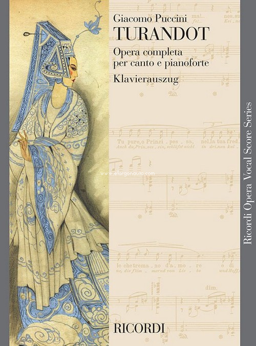 Turandot: Vocal Score (Testo italiano - tedesco), Vocal and Piano. 9790041268385