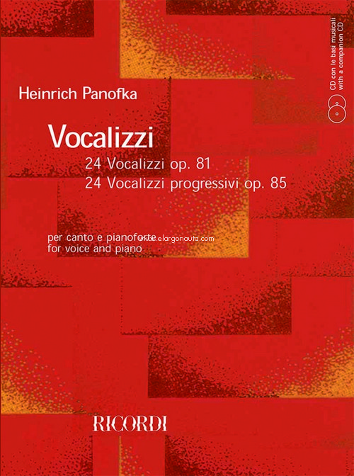 24 Vocalizzi, Op. 81. 24 Vocalizzi progressivi, Op. 85. 9790041829463