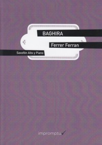 Baghira, sonatina para saxofón alto y piano