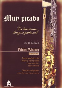 Muy picado Vol.1 (ejercicios), saxofón (oboe/flauta). 9788487177286