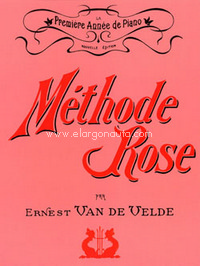 Méthode Rose 1ère année (version traditionnelle), Piano. 9790560051017