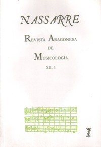 Nassarre 12-1. Revista Aragonesa de Musicología. 12-1. 39145