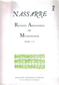 Nassarre 18. Revista Aragonesa de Musicología