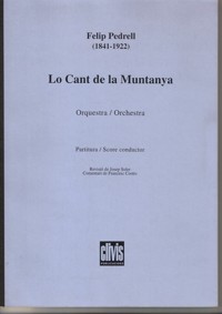 El cant de la muntanya, para orquesta sinfónica