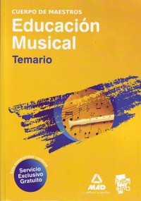 Temario para la preparación de oposiciones. Educación musical, Primaria