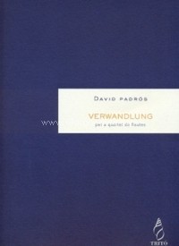 Verwandlung, per a quartet de flautes. 9790692043973