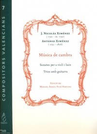 Música de cambra: Sonates per a violí i baix. Trios amb guitarra