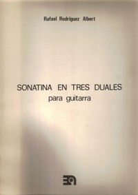 Sonatina en tres duales, para guitarra. 9790692122012