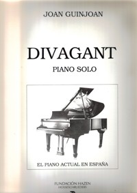 Divagant, para piano solo